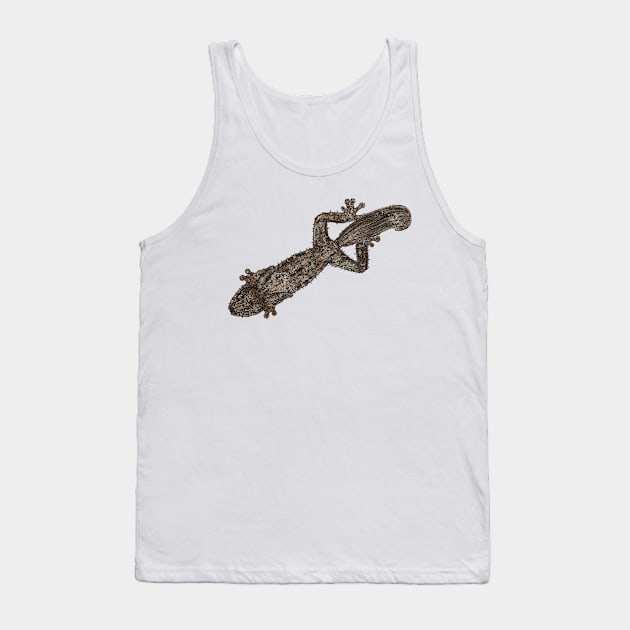 Uroplatus Fimbriatus Tank Top by GothamGeckos